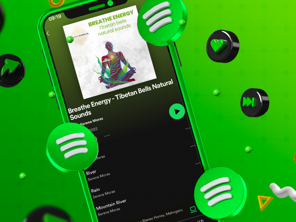 Spotify - respiro energia